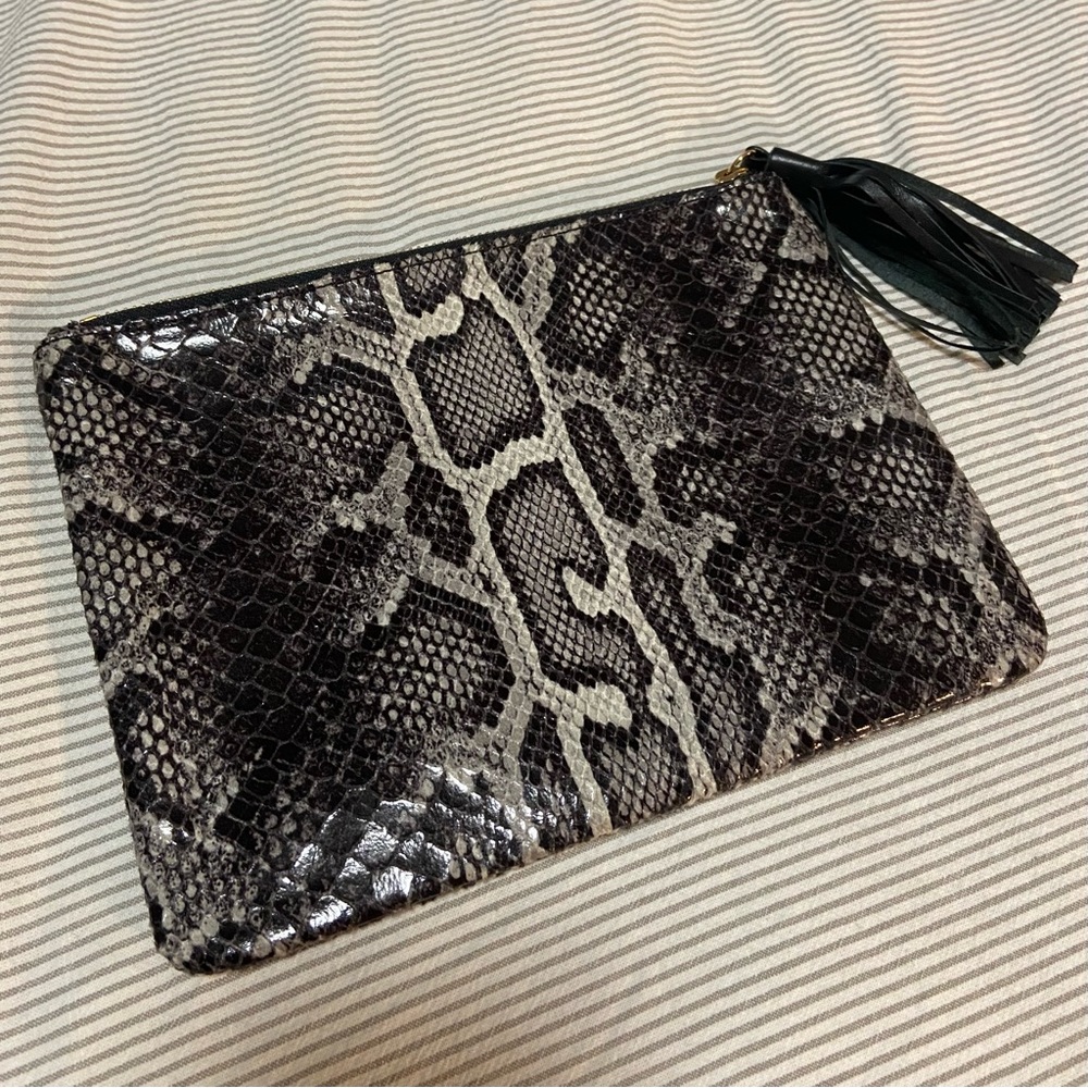 Faux Snake Skin Bag